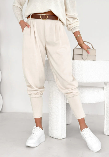 Women's Solid Color Casual Harem Pants