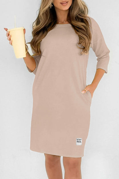 Women's Round Neck Casual Dress