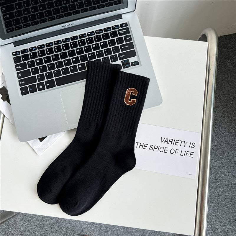 Socks women's socks autumn and winter cotton deodorant sports women's stockings